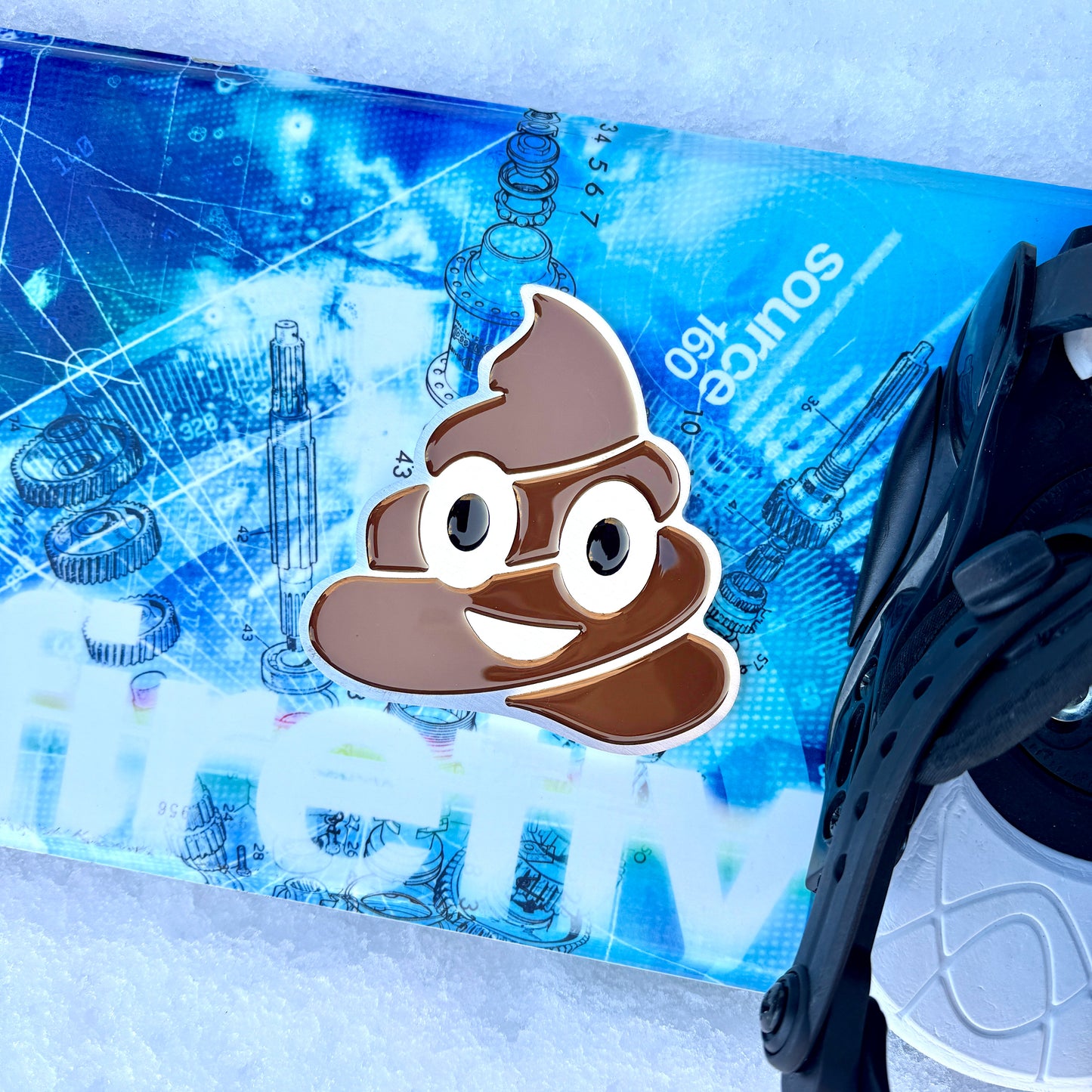 Poop Snowboard Stomp Pad