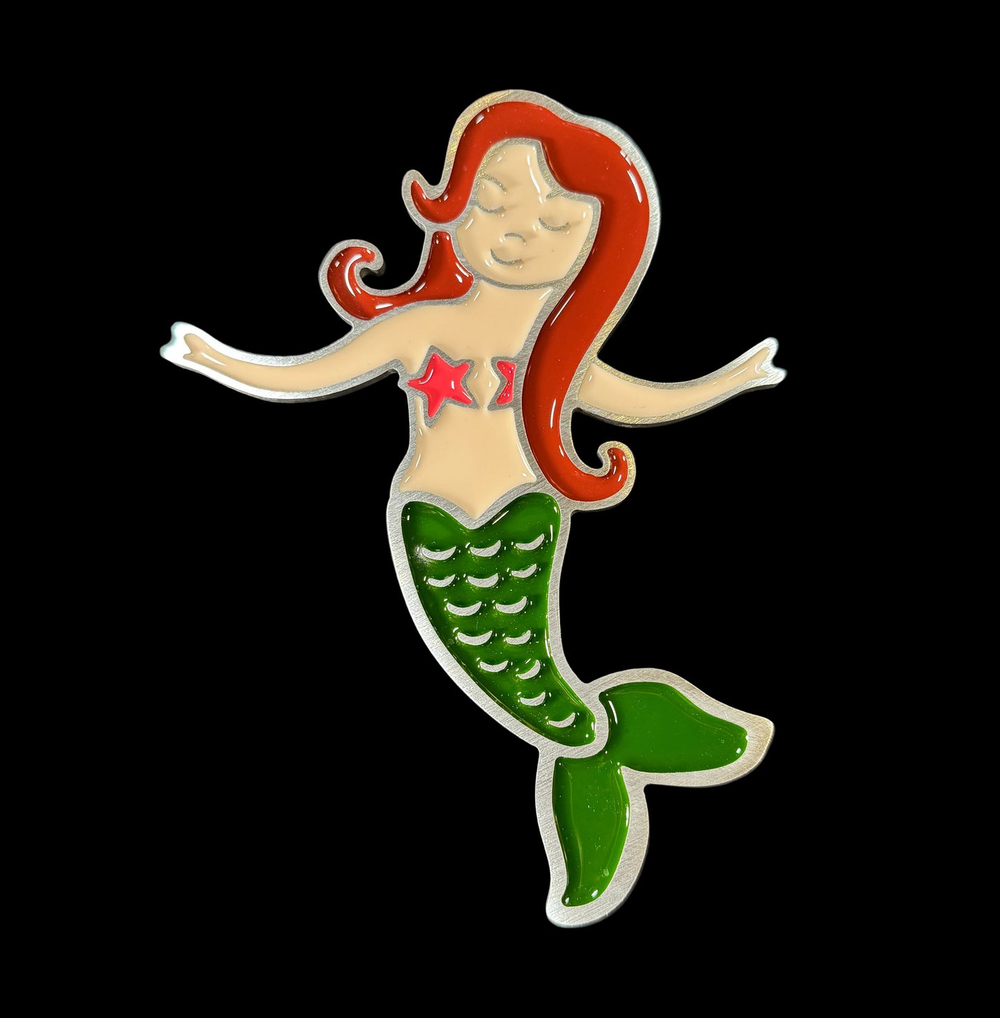 Mermaid Snowboard Stomp Pad