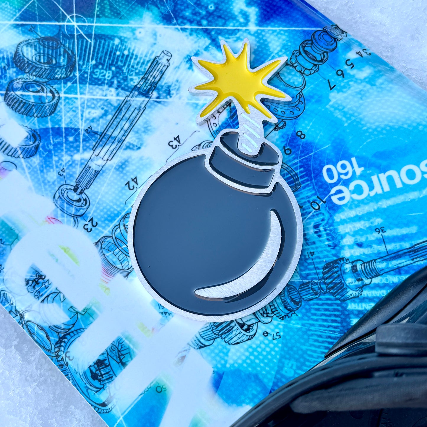 Bomb Snowboard Stomp Pad