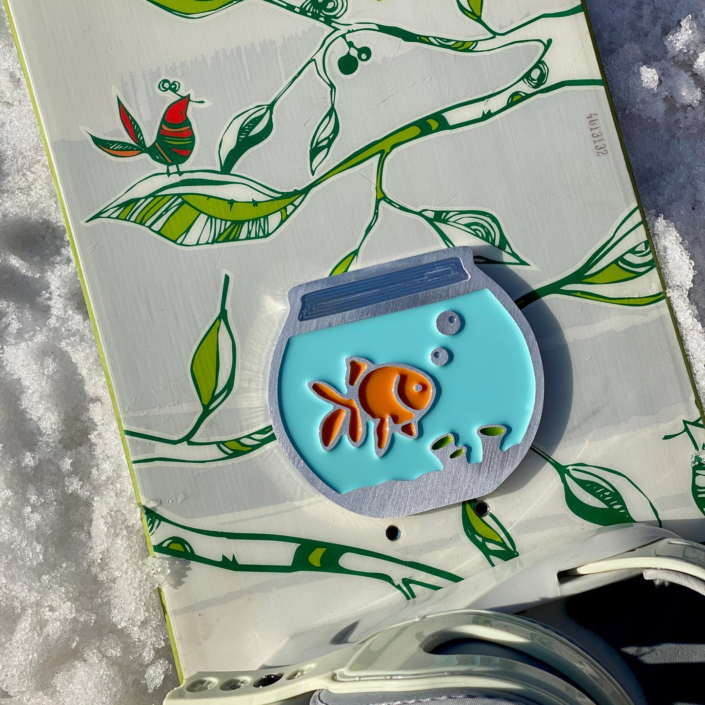 Fish Bowl Snowboard Stomp Pad