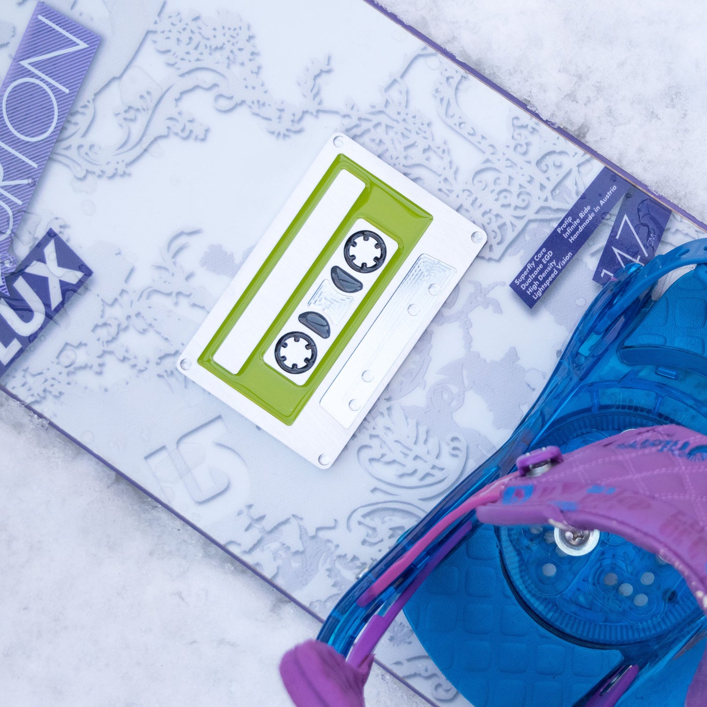 Mixtape Snowboard Stomp Pad Lime