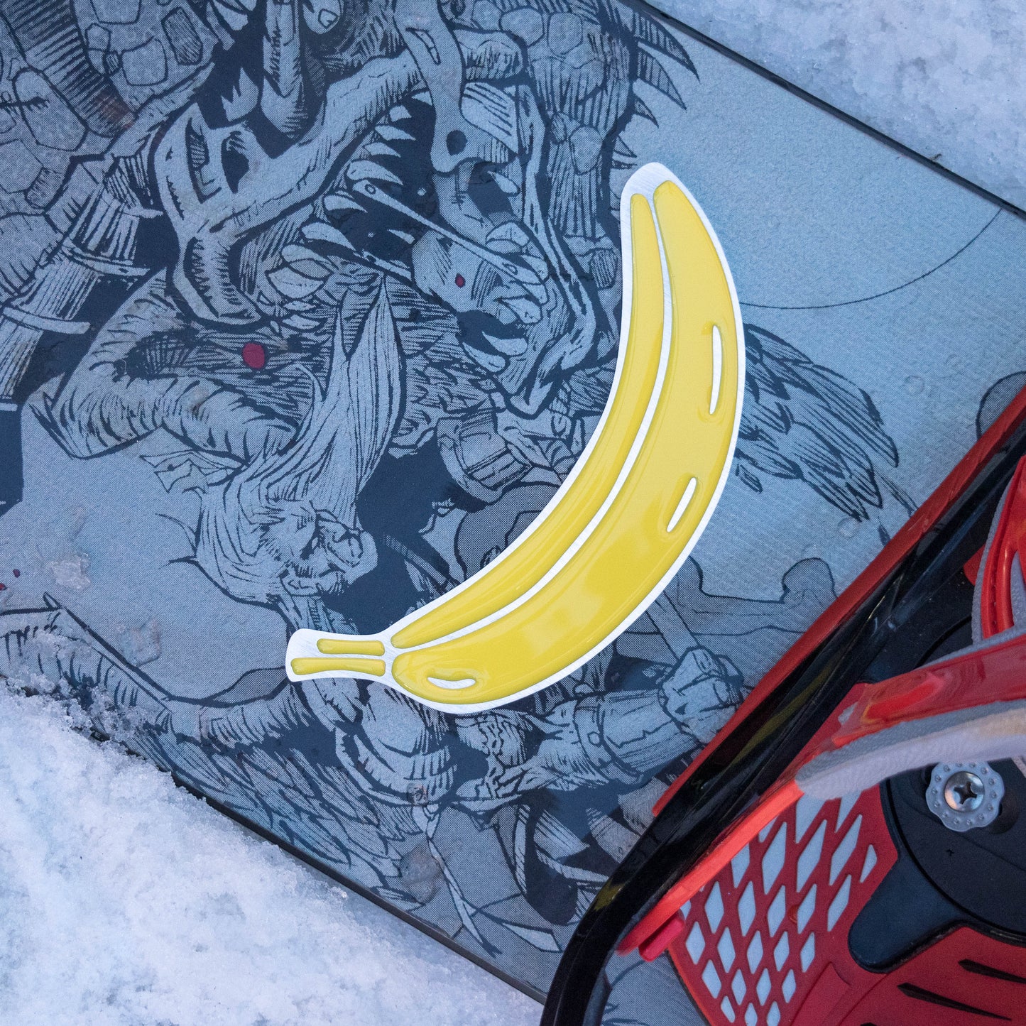 Banana Snowboard Stomp Pad
