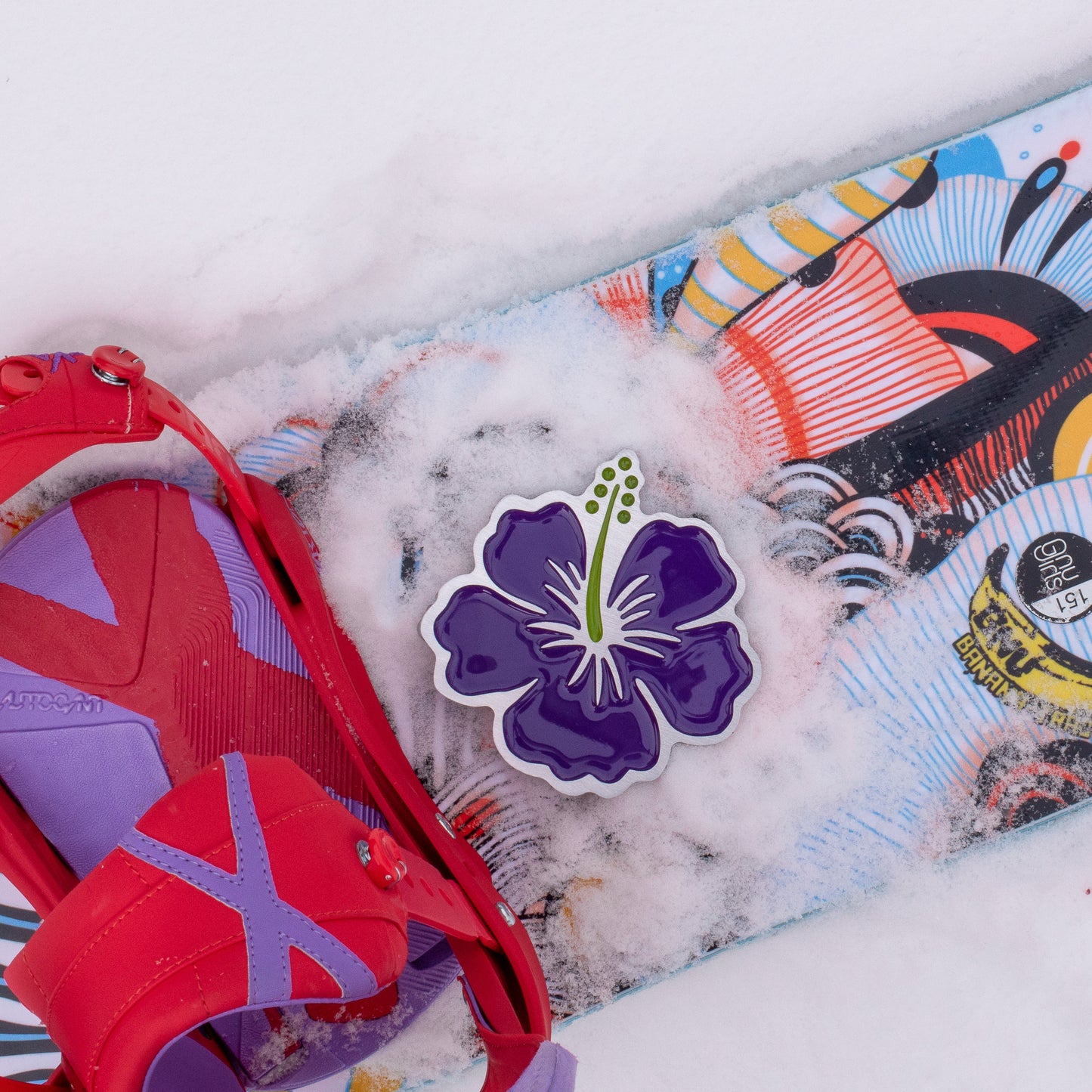 Flower Snowboard Stomp Pad Purple