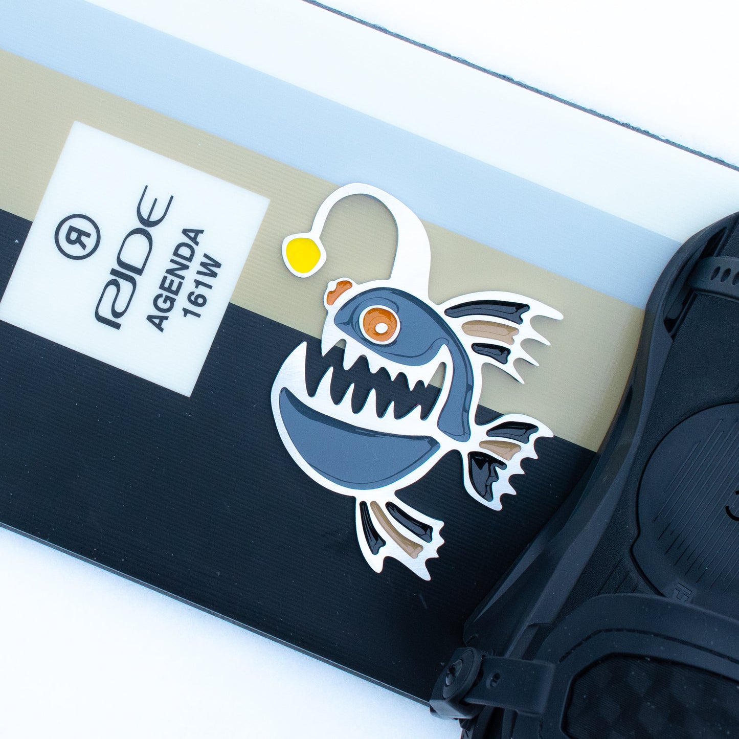 Anglerfish Snowboard Stomp Pad Tan