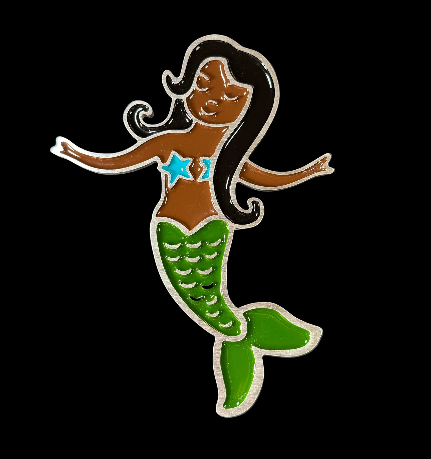 Mermaid Snowboard Stomp Pad