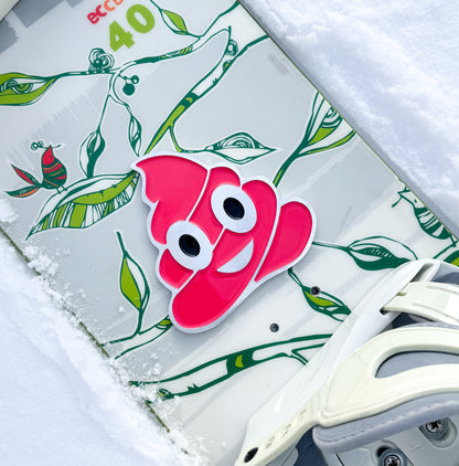 Pink Poop Snowboard Stomp Pad