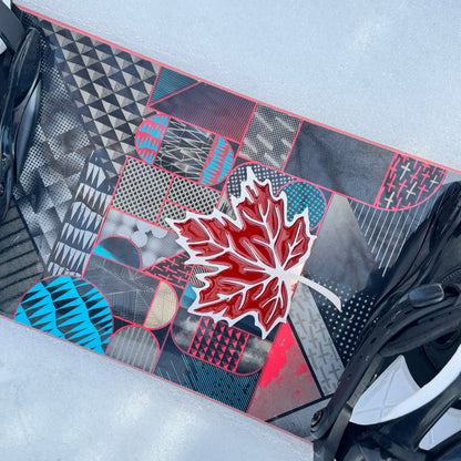 Maple Leaf Snowboard Stomp Pad