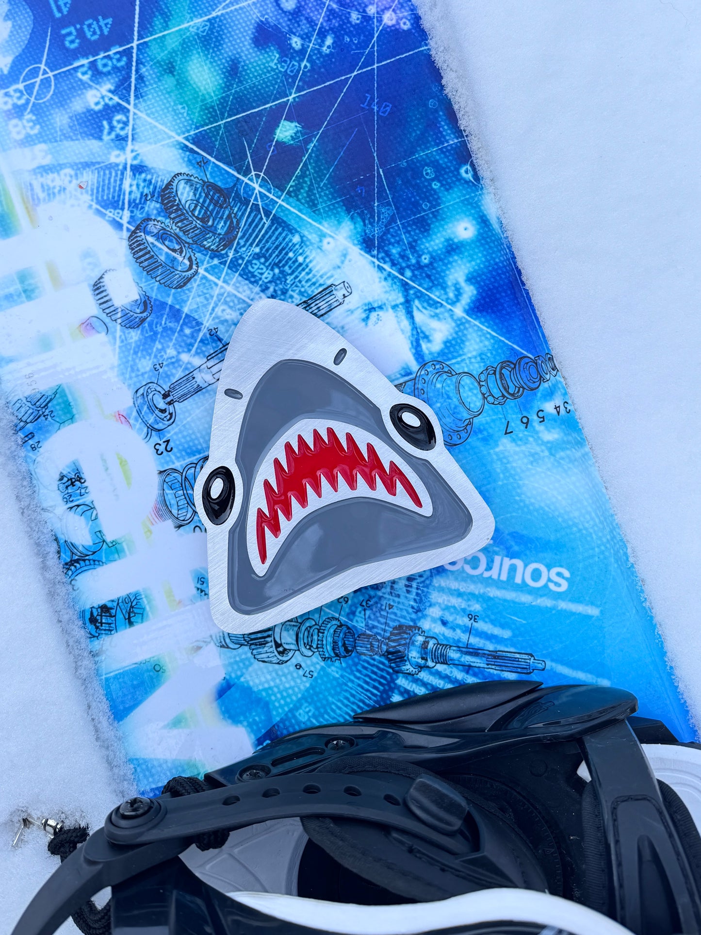 Shark Snowboard Stomp Pad