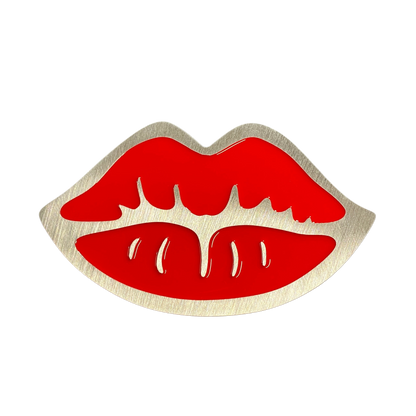 Red Lips Snowboard Stomp Pad