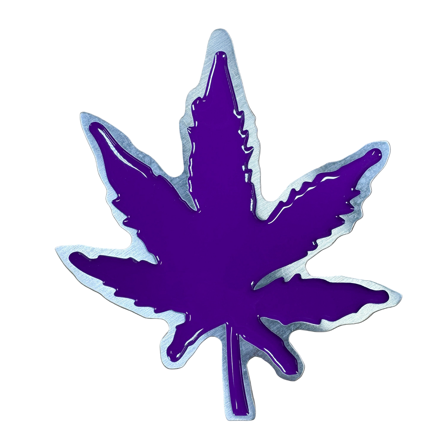 Purple Cannabis Snowboard Stomp Pad