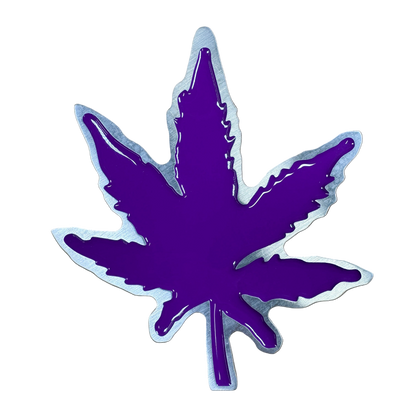 Purple Cannabis Snowboard Stomp Pad