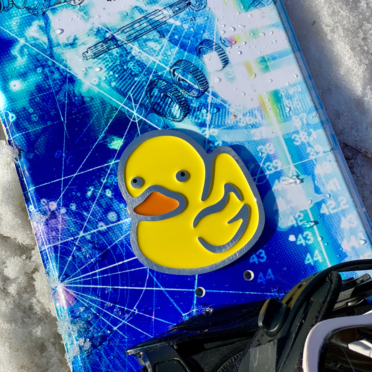 Rubber Duck Snowboard Stomp Pad