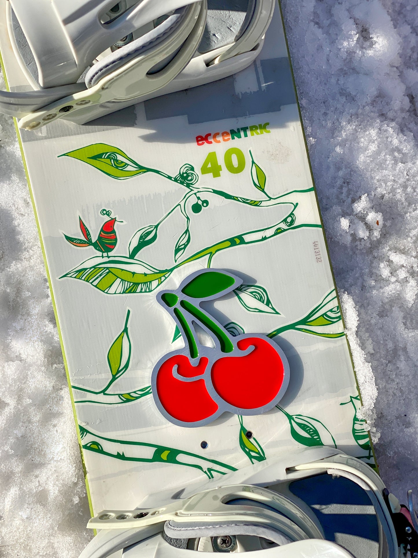 Cherry Snowboard Stomp Pad