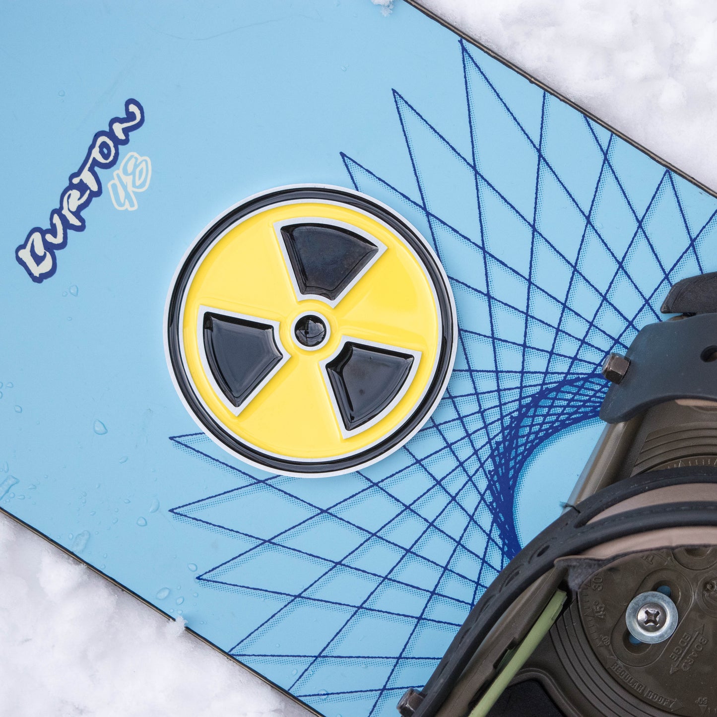 Radioactive Snowboard Stomp Pad