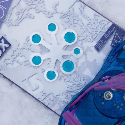 Snowflake Snowboard Stomp Pad