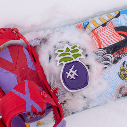 Pineapple Snowboard Stomp Pad Purple